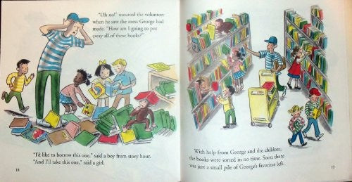 Curious George Visits the Library