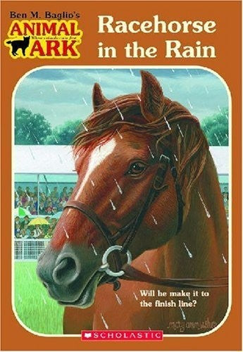 Racehorse in the Rain