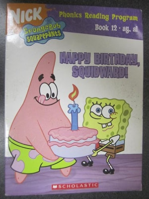 Spongebob Squarepants Happy Birthday Squidward Phonics Reading Program Book  ay ai