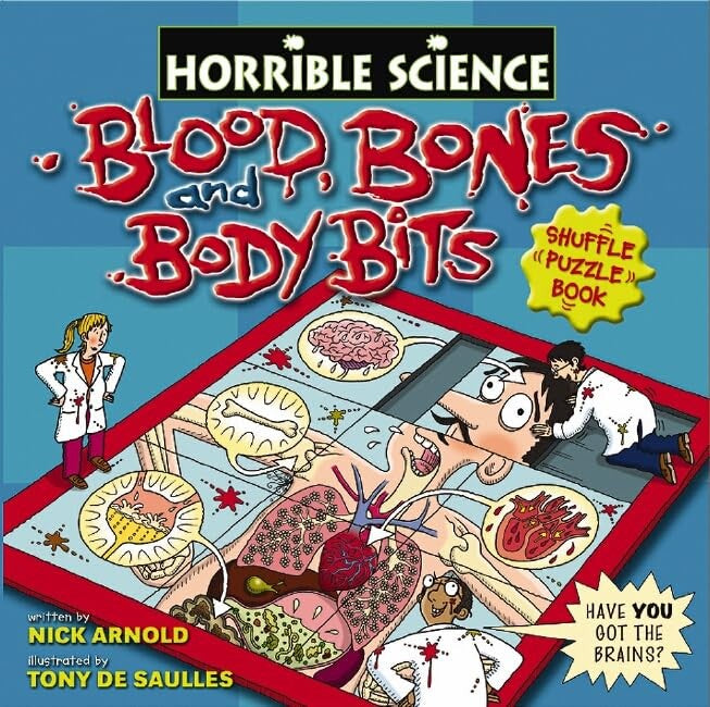 Horrible Science: Blood, Bones and Body Bits: Shuffle Puzzle
