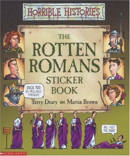 Horrible Histories: Rotten Romans: Sticker Book