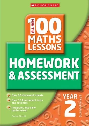 100 Maths Homework and Assessment Activities for Year 2