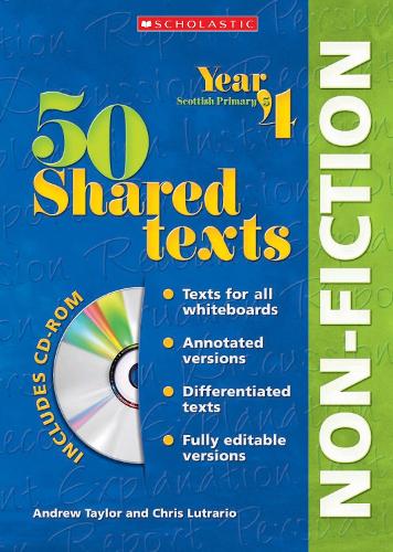 50 Shared Non Fiction Texts for Year 04 with CD Rom