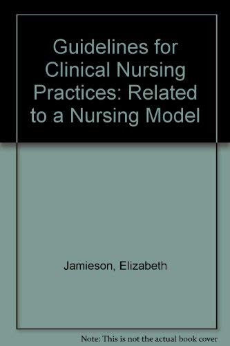 Guidelines for Clinical Nursing Practices