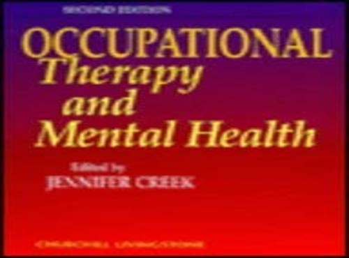 Occupational Therapy and Mental Health