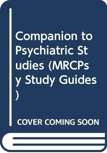 Companion to Psychiatric Studies