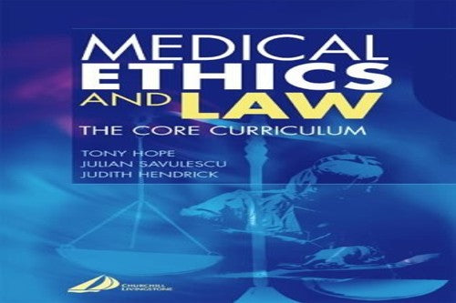 Medical Ethics and Law