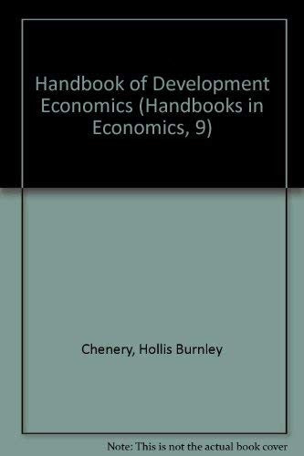 Handbook of Development Economics