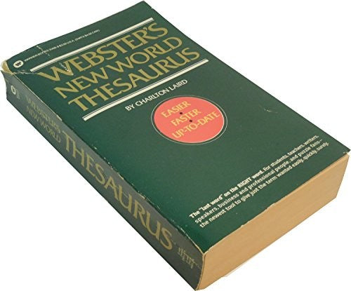Webster's New World Thesaurus