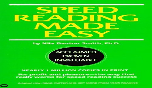 Speed Reading Made Easy
