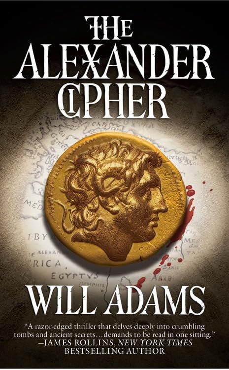 The Alexander Cipher By Will Adams | World of Books AU