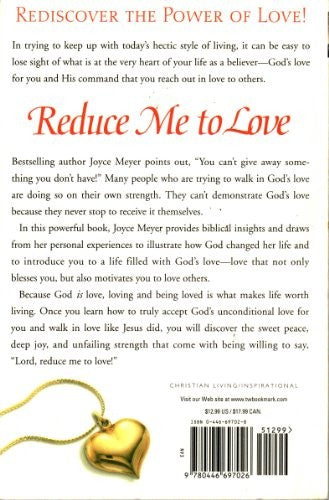 Reduce Me to Love