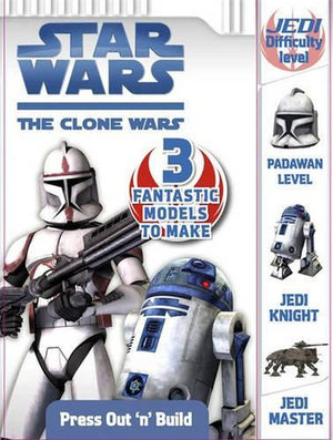 Star Wars the Clone Wars Paper Model-Making Kit