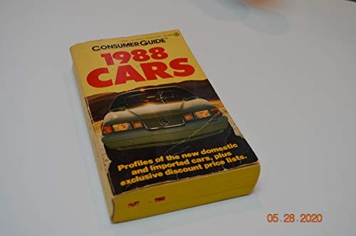 Cars Consumer Guide 1988