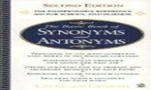 The Basic Book of Synonyms And Antonyms New Revised Edition 