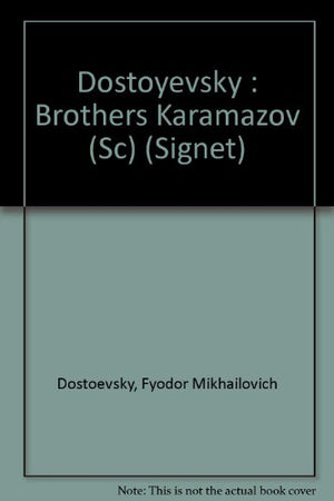 Dostoyevsky : Brothers Karamazov (Sc)
