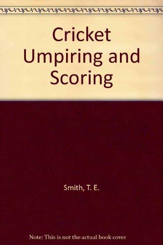 Cricket Umpiring and Scoring