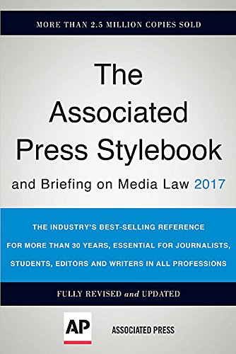 The Associated Press Stylebook 2017