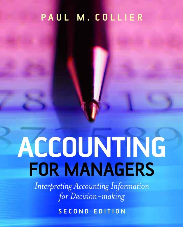 Accounting for Managers