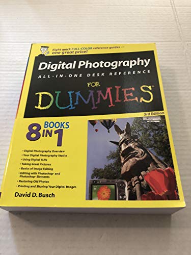 Digital Photography All-in-One Desk Reference For Dummies