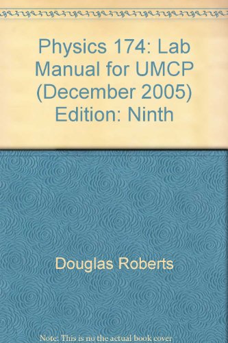 Wcsphysics 174 Lab for Umd