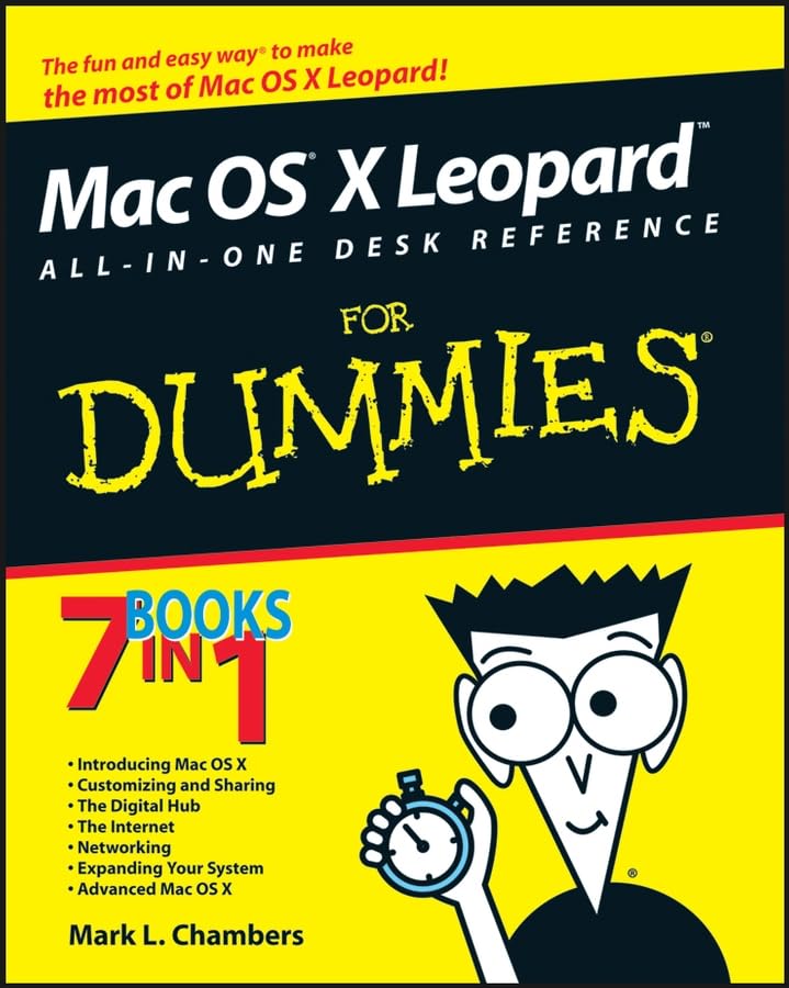 Mac OS X Leopard All-in-one Desk Reference For Dummies