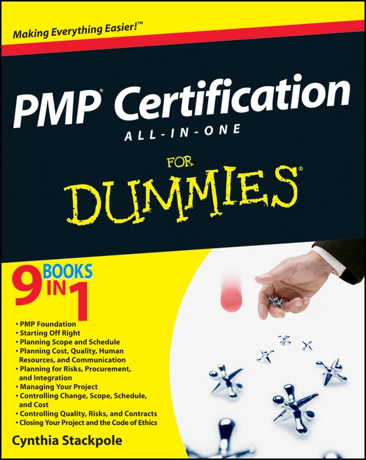 PMP Certification All-in-One Desk Reference For Dummies