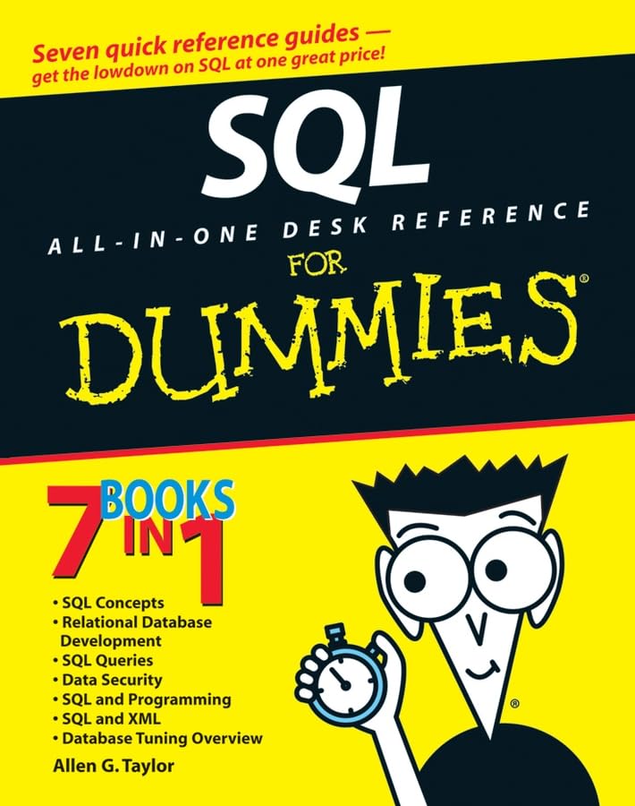 SQL All-in-One Desk Reference For Dummies