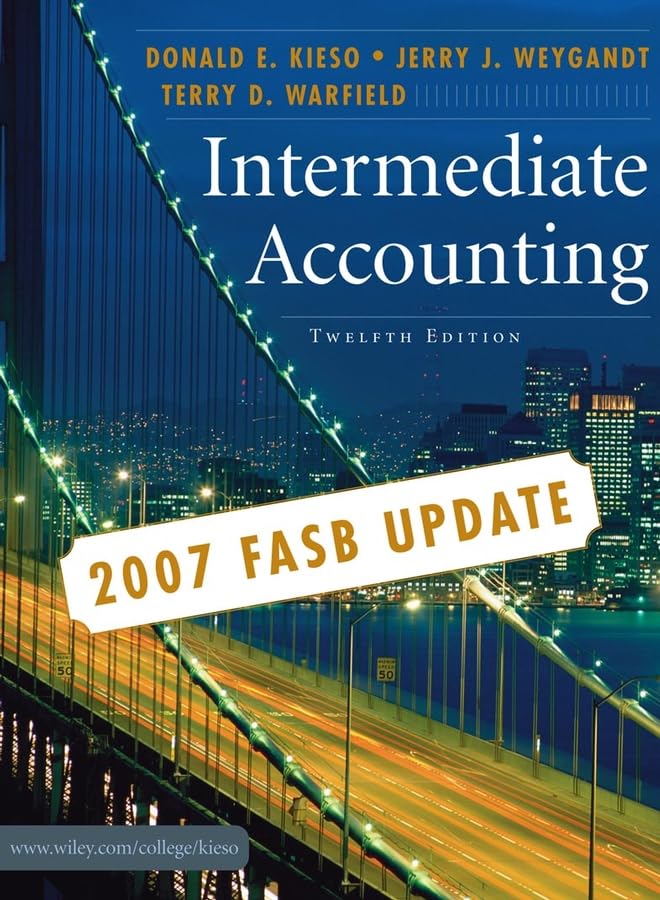 Intermediate Accounting