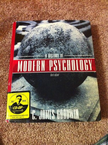 A History of Modern Psychology