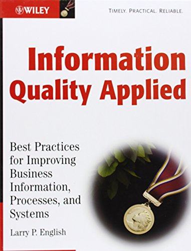 Information Quality Applied