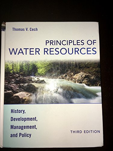 Principles of Water Resources