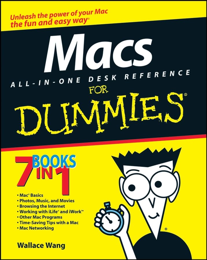 Macs All-in-One Desk Reference for Dummies