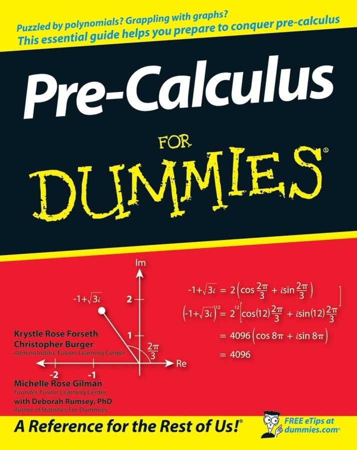 Pre-Calculus For Dummies