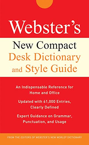 Webster's New Compact Desk Dictionary and Style Guide (Custom)