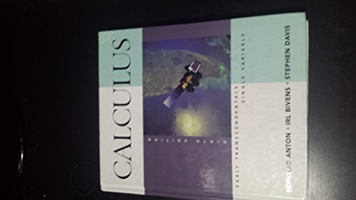 Calculus Early Transcendentals Single Variable