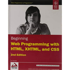 Beginning Web Programming with HTML, XHTML, and CSS 
