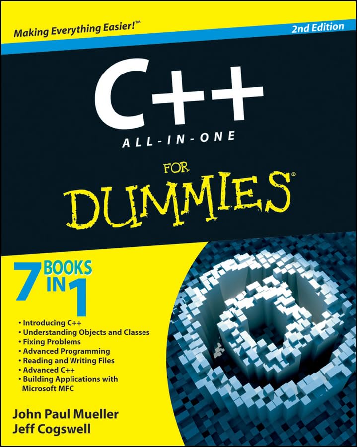 C++ All-in-one Desk Reference For Dummies