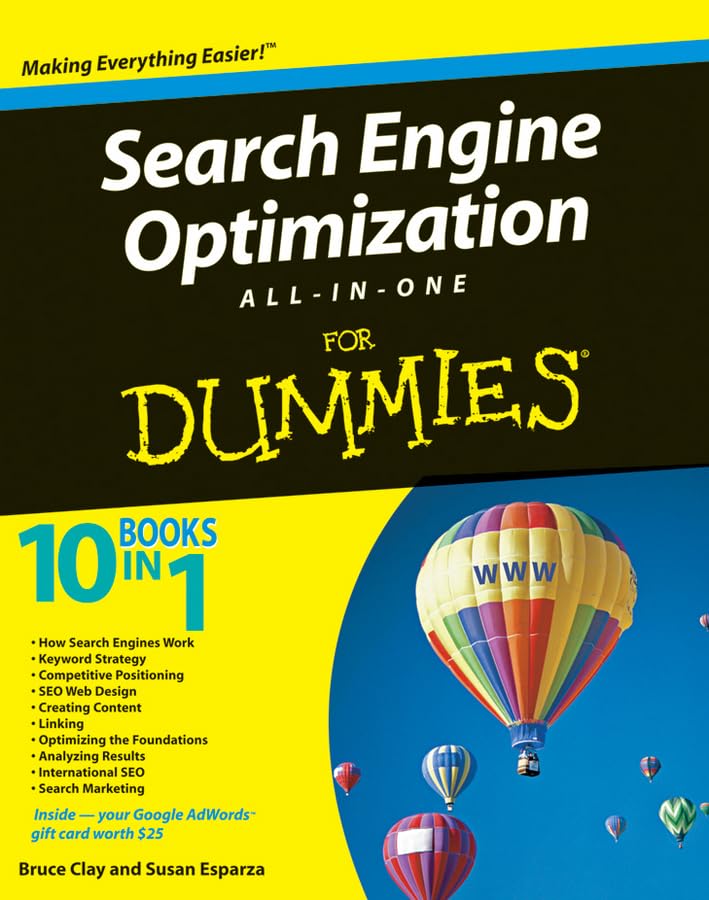 Search Engine Optimization All-in-One Desk Reference For Dummies