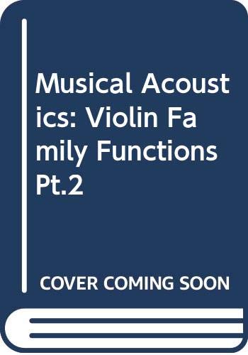 Musical Acoustics