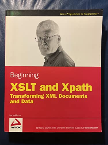 Beginning XSLT and XPATH