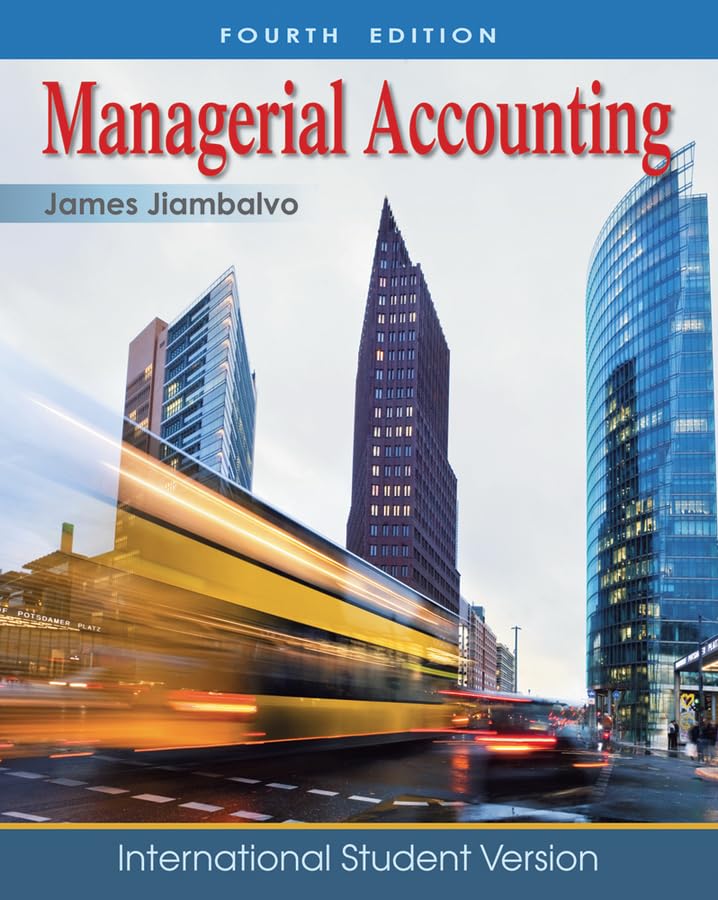 Managerial Accounting