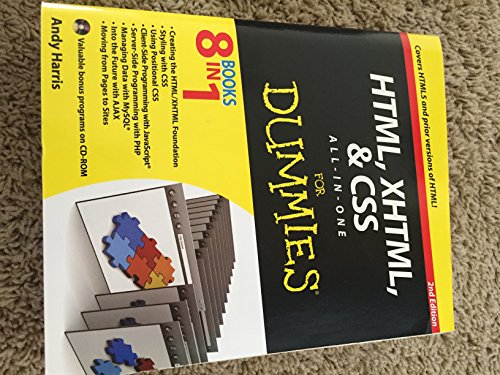 HTML, XHTML and CSS All-in-One For Dummies