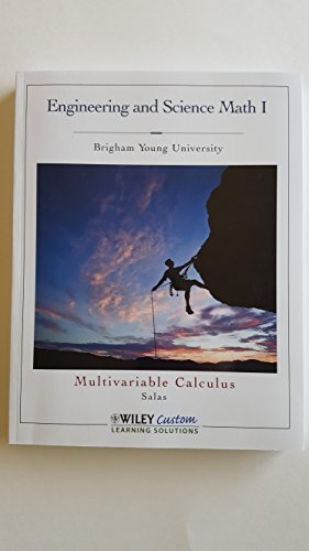 Engineering Math I Multivariable Calculus th Edition Chapters
