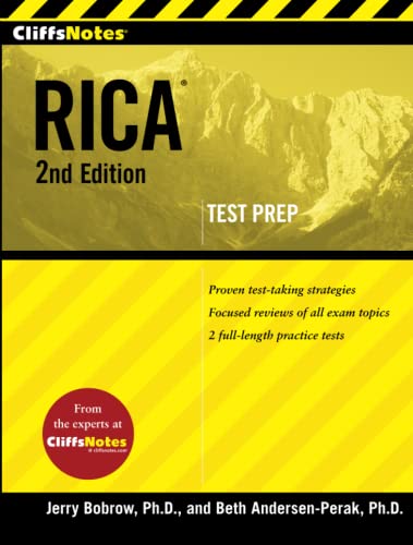CliffsNotes RICA:  2nd Edition