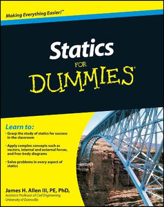 Statics For Dummies 