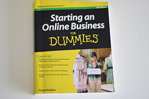 Starting an Online Business For Dummies