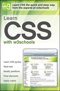 Learn CSS with W3Schools 