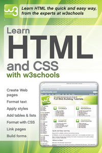 Learn HTML and CSS with w3Schools 