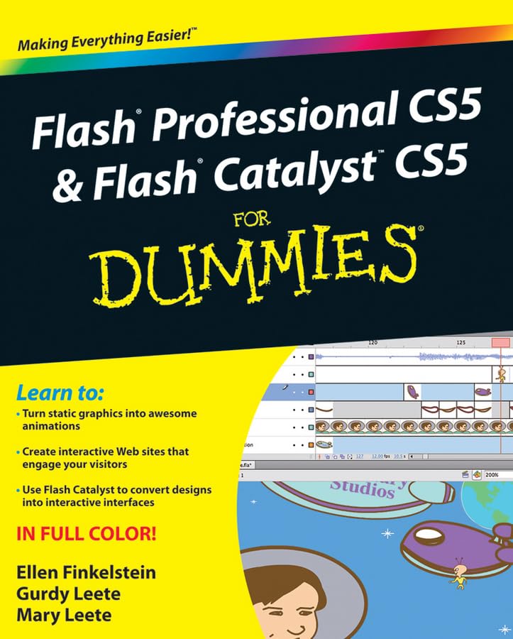 Flash Professional CS5 and Flash Catalyst CS5 For Dummies